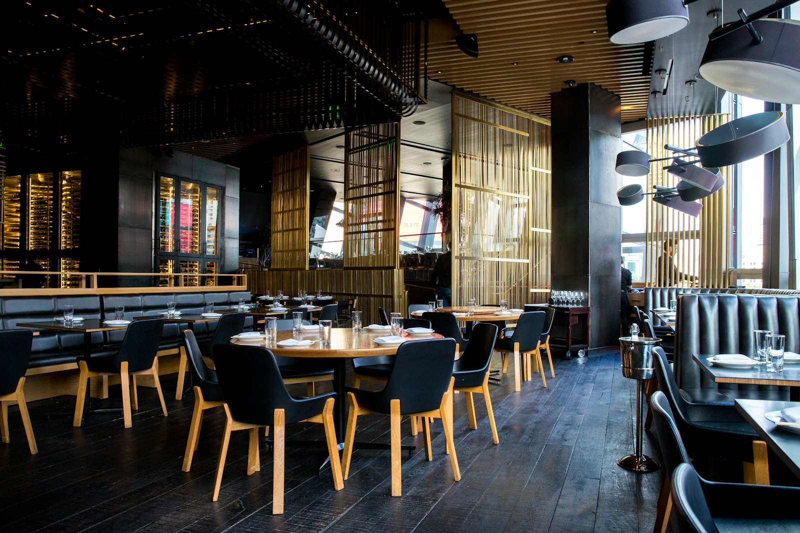 Type, image and white space giving a single signature dish room to breathe